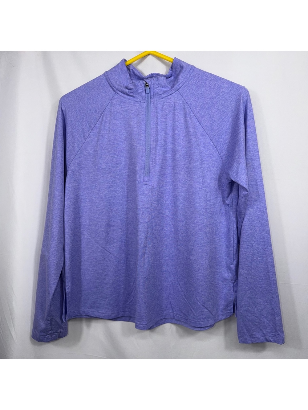 Athletic Works Women’s XL Plus Purple Quarter Zip Top